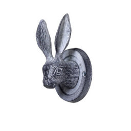 Melody Maison Grey Hare Head Coat Hook - 8.5Cm X 13Cm - thumbnail 6