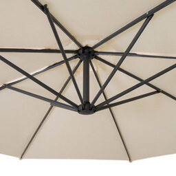 MonsterShop Cantilever Parasol 3M With Full Fan Base  Cream - thumbnail 8