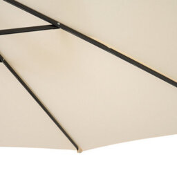 MonsterShop Cantilever Parasol 3M With Full Fan Base  Cream - thumbnail 9