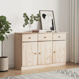 Vidaxl Sideboard Alta 112X35X73 Cm Solid Wood Pine - thumbnail 1