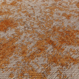 Orange Abstract Outdoor Rug, Abstract Stain-Resistant Rug For Decks Garden, 2mm Modern Outdoor Area Rug-200Cm X 290Cm - thumbnail 3