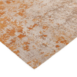 Orange Abstract Outdoor Rug, Abstract Stain-Resistant Rug For Decks Garden, 2mm Modern Outdoor Area Rug-200Cm X 290Cm - thumbnail 5