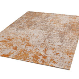 Orange Abstract Outdoor Rug, Abstract Stain-Resistant Rug For Decks Garden, 2mm Modern Outdoor Area Rug-200Cm X 290Cm - thumbnail 4