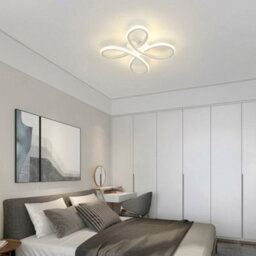 30W Led Ceiling Light 3500Lm Modern Flower Shape White Acrylic Flush Mount - thumbnail 1