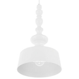 Wyld And Coco Curvilinear Pendant Lamp In Matt White Metal - Modern Adjustable Ceiling Light For Dining And Kitchen Islands - thumbnail 3