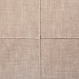 Beliani Traditional Ottoman Oslo Fabric Beige - thumbnail 5