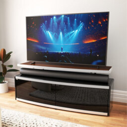 "Avf Stage 1.25M Tv Stand, For Tvs Up To 55"" - Walnut/black" - thumbnail 3