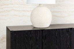 Typeso Black Cabinet - D42 X H80 Xw 160Cm - Black Cabinet - thumbnail 2