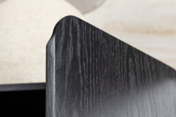 Typeso Black Cabinet - D42 X H80 Xw 160Cm - Black Cabinet - thumbnail 4