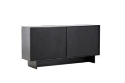 Typeso Black Cabinet - D42 X H80 Xw 160Cm - Black Cabinet - thumbnail 8