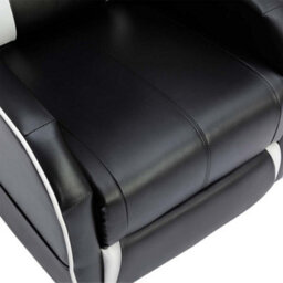 Gtforce Ranger X Faux Leather Gaming Recliner Armchair Sofa Reclining Cinema Chair (White) - thumbnail 7