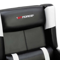 Gtforce Ranger X Faux Leather Gaming Recliner Armchair Sofa Reclining Cinema Chair (White) - thumbnail 6