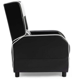 Gtforce Ranger X Faux Leather Gaming Recliner Armchair Sofa Reclining Cinema Chair (White) - thumbnail 5