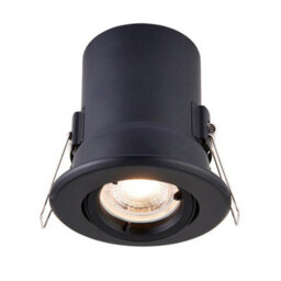Luminosa Lighting Luminosa Shieldplus Indoor Recessed Tilt Matt Black Paint - thumbnail 2