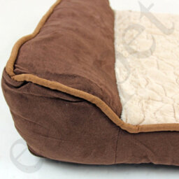 Actiaspet Deluxe Brown Orthopaedic Soft Dog Pet Warm Sofa Bed Pillow Cushion Chair Extra Large - thumbnail 5