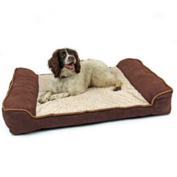 Actiaspet Deluxe Brown Orthopaedic Soft Dog Pet Warm Sofa Bed Pillow Cushion Chair Extra Large - thumbnail 7