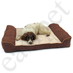 Actiaspet Deluxe Brown Orthopaedic Soft Dog Pet Warm Sofa Bed Pillow Cushion Chair Extra Large - thumbnail 2