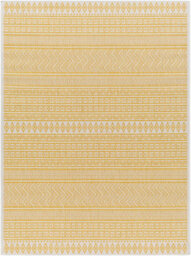 Livabliss Eagean-Global Yellow Ivory Off-White In- & Outdoor Rug 130 X 180 Cm Easy Care, Non Shedding