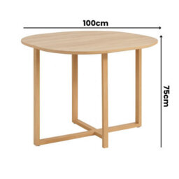 Kosy Koala Space Saving Dining Table With 4 Velvet Chairs Set, Dining Room Furniture - thumbnail 6