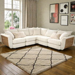 Atelier 2C2 Large Corner Sofa Set Cream - thumbnail 1