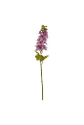 Purple Elatum Delphinium Stem, Realistic Faux Flower For Elegant Arrangements - thumbnail 4