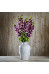 Purple Elatum Delphinium Stem, Realistic Faux Flower For Elegant Arrangements - thumbnail 2