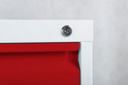 Phoenix Safe Company Phoenix Fc Series Fc1004Grk Filing Cabinet In Red - thumbnail 4