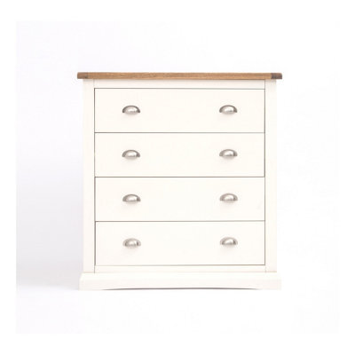 Cabinet Bits Cosenza 4 Drawer Chest Of Drawers Chrome Cup Handle - image 1