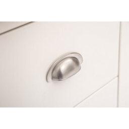 Cabinet Bits Cosenza 4 Drawer Chest Of Drawers Chrome Cup Handle - thumbnail 6