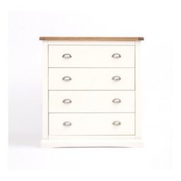 Cabinet Bits Cosenza 4 Drawer Chest Of Drawers Chrome Cup Handle - thumbnail 1