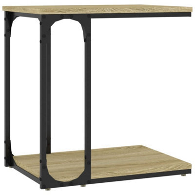 Berkfield Industrial Side Table Sonoma Oak 50X35X52 Cm Engineered Wood - image 1