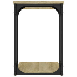 Berkfield Industrial Side Table Sonoma Oak 50X35X52 Cm Engineered Wood - thumbnail 6