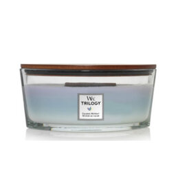 Woodwick Ellipse Candle Hourglass Calming Retreat Trilogy