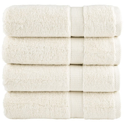 Berkfield Premium Bath Towels Solund 4 Pcs 100X150 Cm 600 Gsm - image 1