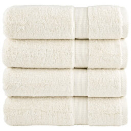 Berkfield Premium Bath Towels Solund 4 Pcs 100X150 Cm 600 Gsm - thumbnail 1