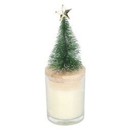 Something Different Holly Jolly Pine & Fir Christmas Tree Candle White/green (One Size) - thumbnail 3