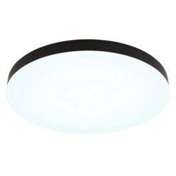 Luminosa Lighting Luminosa Matthew 50Cm Round Flush Ceiling Light Matt Black Led 3000-6500K - thumbnail 5