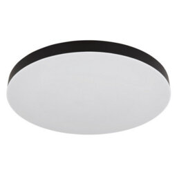 Luminosa Lighting Luminosa Matthew 50Cm Round Flush Ceiling Light Matt Black Led 3000-6500K - thumbnail 2