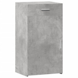 Berkfield Sideboard Concrete Grey 50X42.5X93 Cm Engineered Wood - thumbnail 2