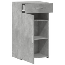 Berkfield Sideboard Concrete Grey 50X42.5X93 Cm Engineered Wood - thumbnail 8