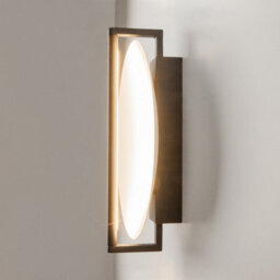 Luminosa Lighting Luminosa Mira Modern Integrated Led Wall Lamp Black 3000K 200Lm White Shade - thumbnail 5