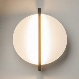Luminosa Lighting Luminosa Mira Modern Integrated Led Wall Lamp Black 3000K 200Lm White Shade - thumbnail 4
