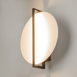 Luminosa Lighting Luminosa Mira Modern Integrated Led Wall Lamp Black 3000K 200Lm White Shade - thumbnail 2