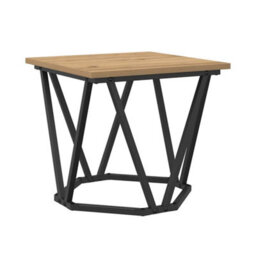 Berkfield Side Tables 2 Pcs Artisan Oak Engineered Wood - thumbnail 6