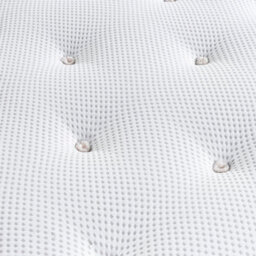 Rest Relax Victoria 1500 Natural Pocket Sprung Tufted Mattress White - thumbnail 3