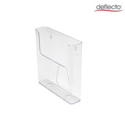 Deflecto Yearntree Deflecto Portrait Literature Stands For Display - A4 Wall Mounted Magazine File Holder With Flat Back Design- Perfect For - thumbnail 4