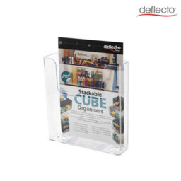 Deflecto Yearntree Deflecto Portrait Literature Stands For Display - A4 Wall Mounted Magazine File Holder With Flat Back Design- Perfect For - thumbnail 6