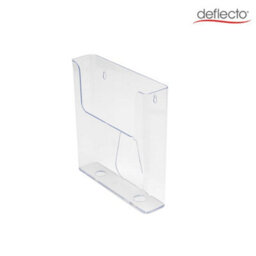 Deflecto Yearntree Deflecto Portrait Literature Stands For Display - A4 Wall Mounted Magazine File Holder With Flat Back Design- Perfect For - thumbnail 3