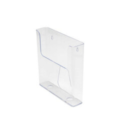 Deflecto Yearntree Deflecto Portrait Literature Stands For Display - A4 Wall Mounted Magazine File Holder With Flat Back Design- Perfect For - thumbnail 1