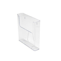 Deflecto Yearntree Deflecto Portrait Literature Stands For Display - A4 Wall Mounted Magazine File Holder With Flat Back Design- Perfect For - thumbnail 2
